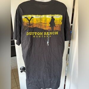 Yellowstone Men’s “Rider Silhouette”  Black T-Shirt